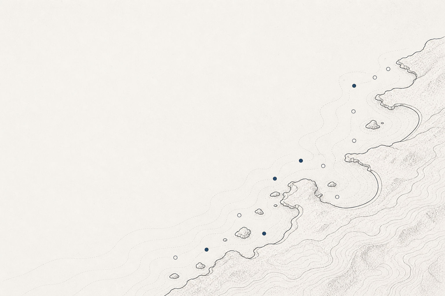 Shaka — dive-conditions app with a map of scored spearfishing spots
